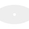 Ekena Millwork Kailey Architectural Grade PVC Ceiling Medallion, 30"W x 20"H x 3"ID x 16 1/4"C x 1"P, One-Piece CMP30X20KY-03000 - alternate 3